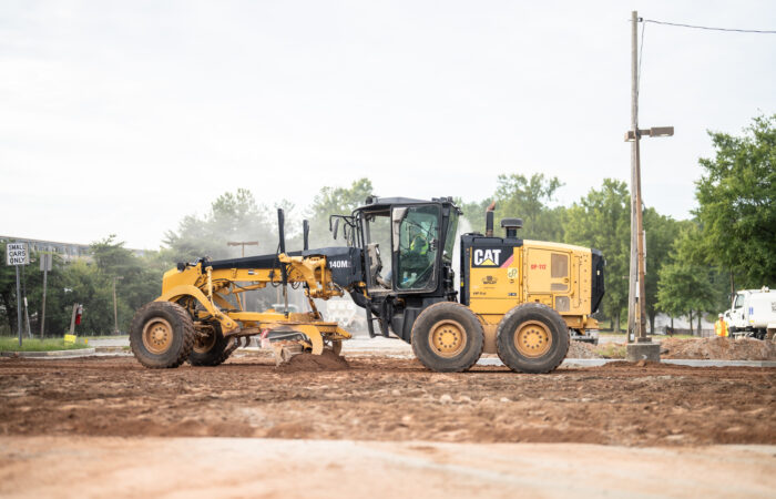 APCC, Motor Grader in dirt