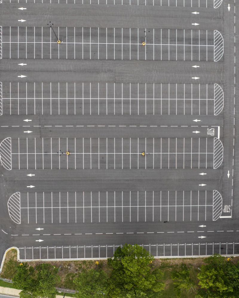 APCC, drone shot of parking lot, 23137_BUILDWITT_1314